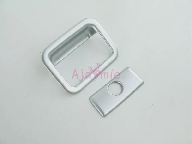Matt Silver Color Для Toyota Land Cruiser 150 Prado LC150 FJ150 2010- держатель ручки рулевое колесо крышка передач хромированные аксессуары для стайлинга автомобилей - Цвет: Matt Silver Color