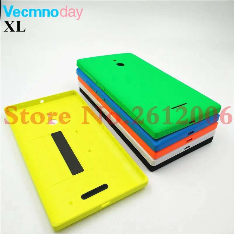Цветной чехол на заднюю панель батарейного отсека для Nokia Lumia XL Dual Sim RM 1030 с кнопками громкости