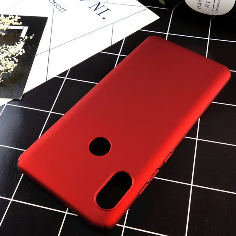Матовая жесткая задняя крышка из ПК чехол для Xiaomi mi 9 8 A2 Lite 6X 5X Pocophone F1 Red mi note 7 6 iPad pro 6A 5plus 4X тонкий защитный чехол