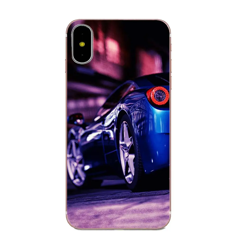 as picture Крутой спортивный автомобиль для samsung Galaxy Note 5, 8, 9, S3 S4 S5 S6 S7 S8 S9 S10 mini Edge рlus Lite мягкая защитная пленка - Цвет: as picture