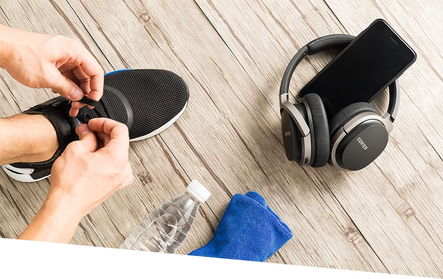 EDIFIER W830BT Bluetooth v4.1 беспроводные наушники Bluetooth наушники aptX codec NFC tech с 95 часами воспроизведения
