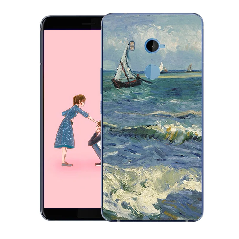 Чехол для HTC U11 Plus/HTC + Модный мягкий чехол из ТПУ с принтом U11Plus/HTC чехлы