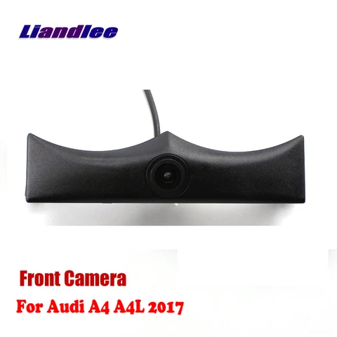 Автомобильная камера переднего вида для Audi A4 B8/B9 2017-2022 RCA av-интерфейс 12В NTSC система HD камера ПЗС