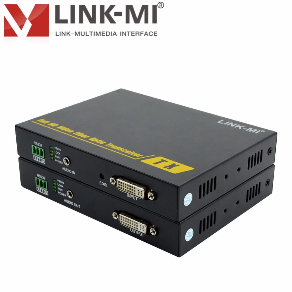 LINK MI LM THF109D одиночный режим одиночное волокно 10 км DVI по волоконно оптическому