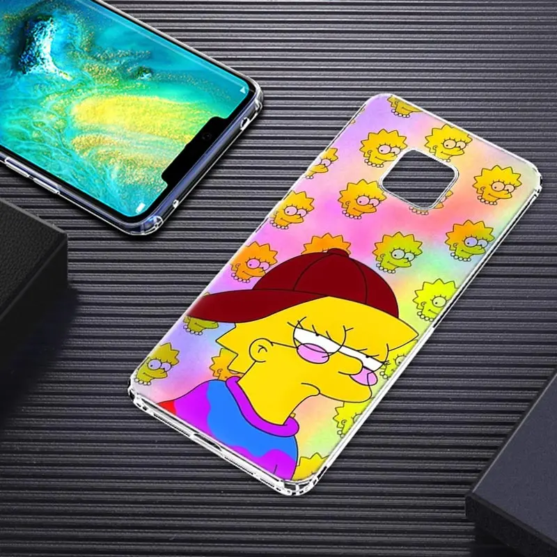 Популярный Мягкий силиконовый чехол для телефона Homer Simpson для huawei mate 10 20 Lite Pro Enjoy 9S Y9 Y7 Y6 Y5 Pro Модный чехол