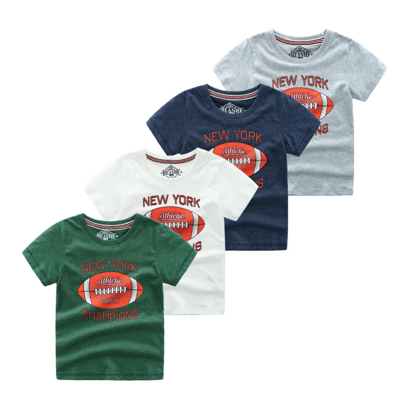 Новинка 2019 футболки с коротким рукавом для мальчиков бейсбольная Футболка