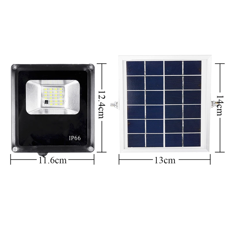 Новые водонепроницаемые прожекторы с солнечной батареей 10 Вт пульт дистанционного управления+ таймер+ управление освещением Наружное освещение Светодиодный прожектор садовая лампа