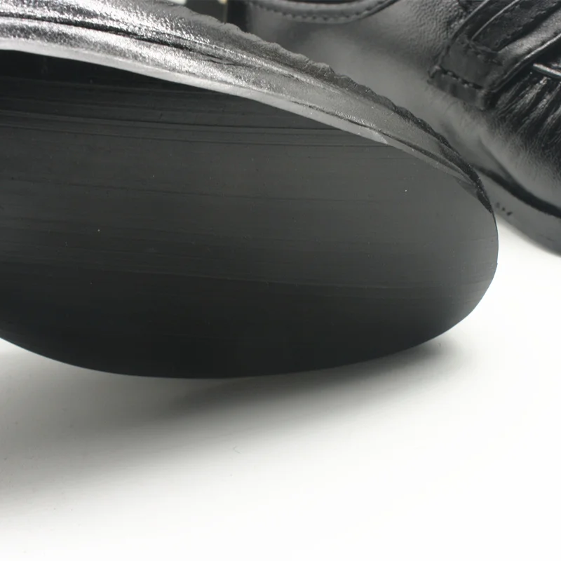 Классическая коллекция MJ кожаная обувь в стиле панк с надписью Easy Moonwalk для танцев