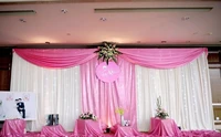 the wedding arrangement 3mx6m stage curtain background wedding stage backdrop marriage backdrop