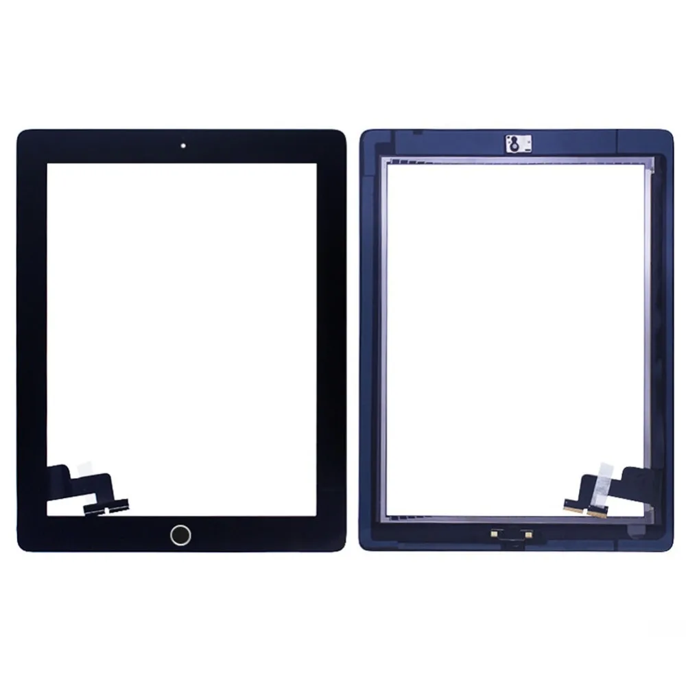 Сенсорный стеклянный экран Netcosy A1395 A1396 A1397 для ipad 2 дигитайзер Кнопка возврата