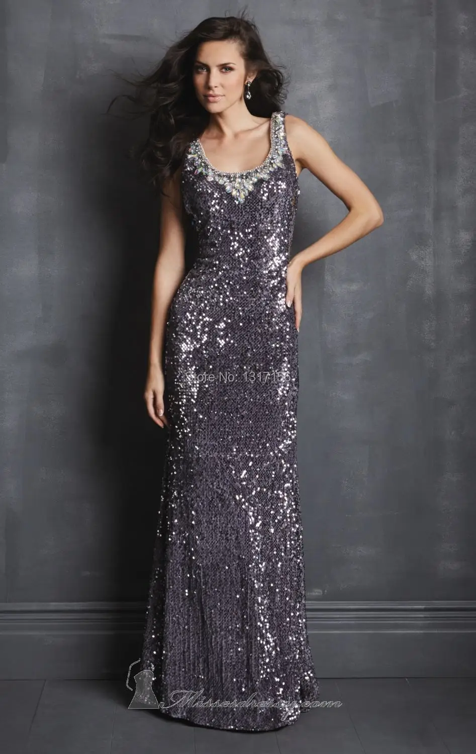 beading Square Collar satin hot New Arrival Sexy Custom Made Sheath side split Prom party Dresses 2014 long women dress | Свадьбы и