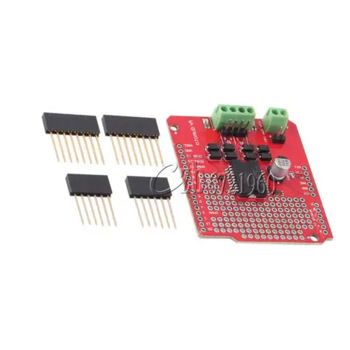 1 шт. Ardumoto L298P AVR/LPC/STM32 UNO/мега мотор драйвер щит Новый|Смарт-гаджеты| |