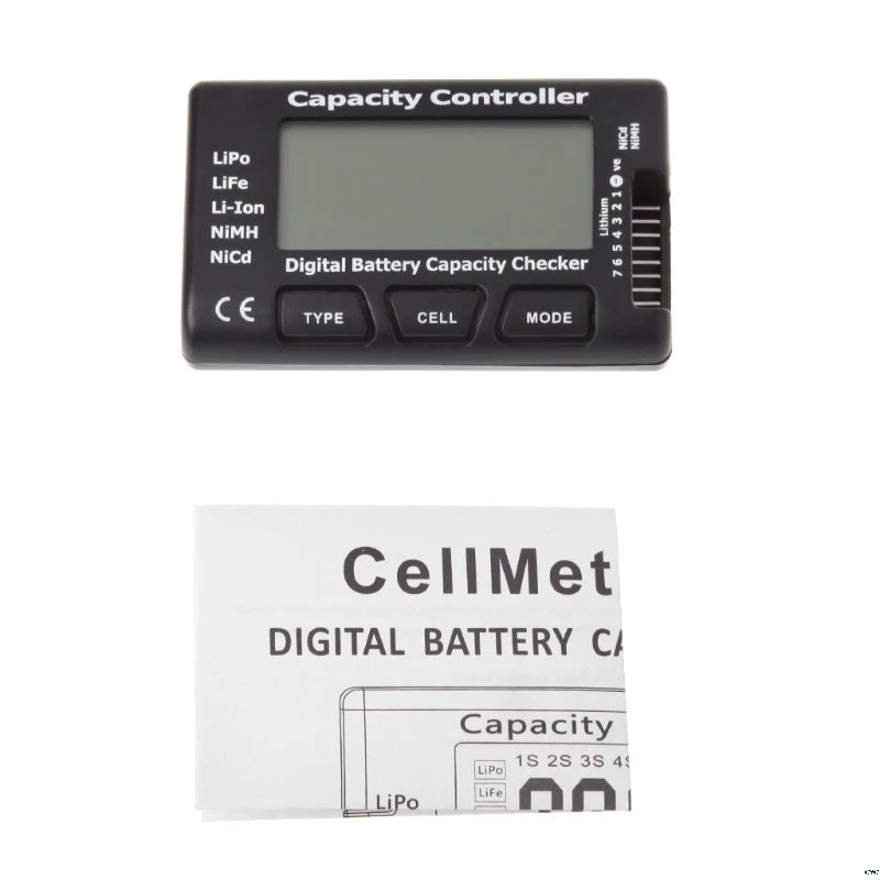 Цифровой детектор емкости аккумулятора RC CellMeter-7 для Nicd NiMH LiPo LiFe li-ion | Инструменты