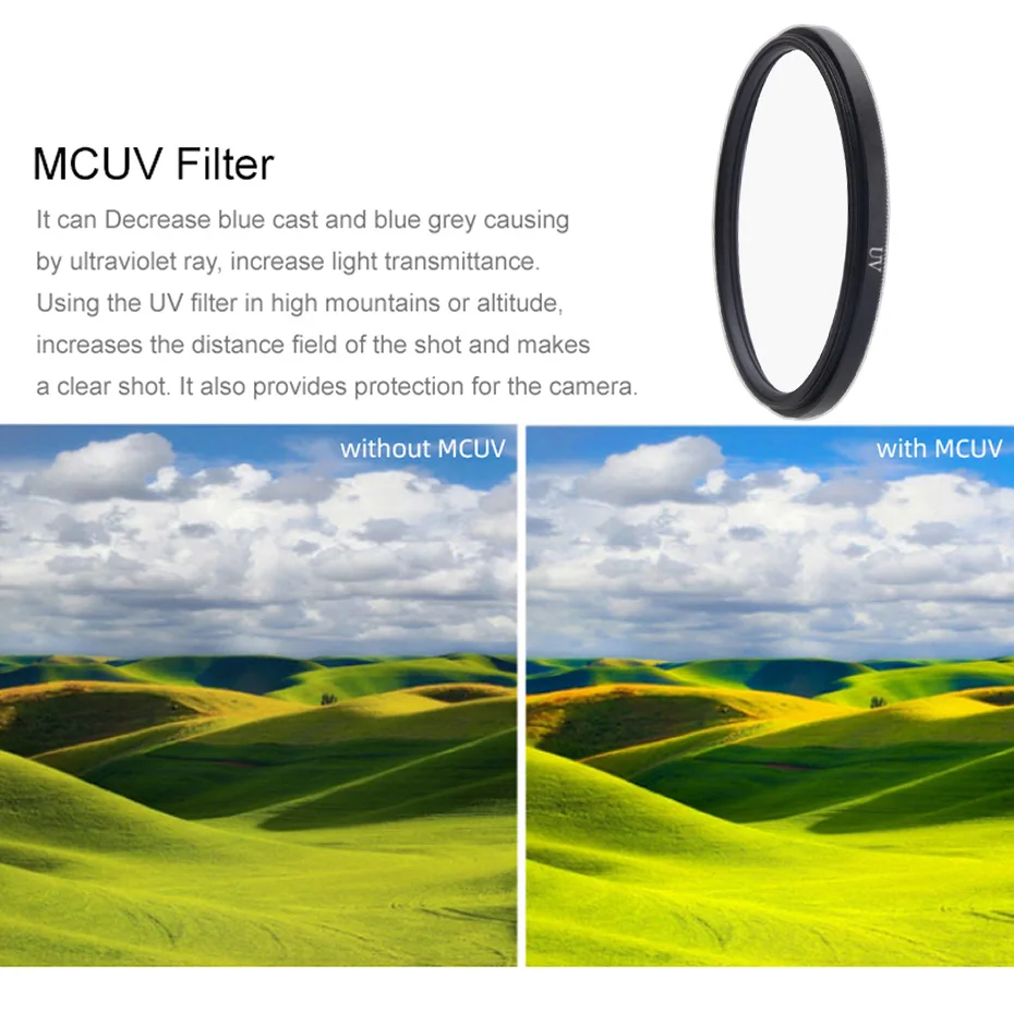 Нормальный фильтр для объектива камеры Nikon AF S Nikkor 50 мм F/1 4G 58 CPL UV ND 2 4 8 набор