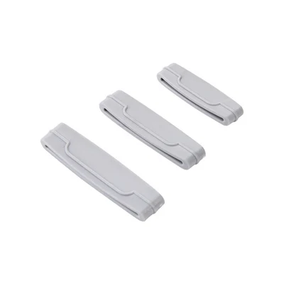 3pcs grey 3 шт. соковыжималка для зубной пасты, держатель для крема в ванной, держатель для крема, держатель для ванны, аксессуары для ванной, держатель для зубной пасты, 3 размера, милый дозатор - Цвет: 3pcs grey