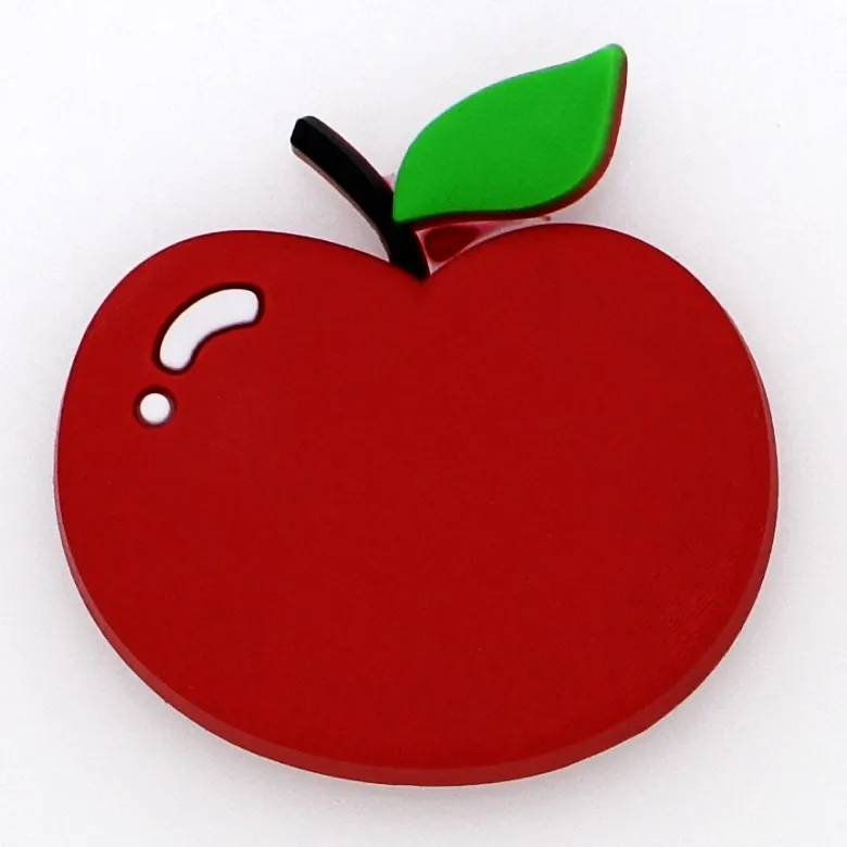 6 Милый мультфильм мобильный телефон DIY декоративные аксессуары фрукты плоская кукла силиконовая Мягкая наклейка - Цвет: 6