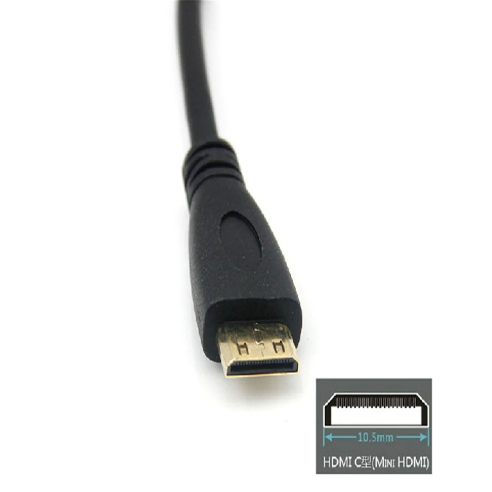 Горячая Распродажа миниатюрный микроhdmi к HDMI для адаптера телефона HD TV кабель