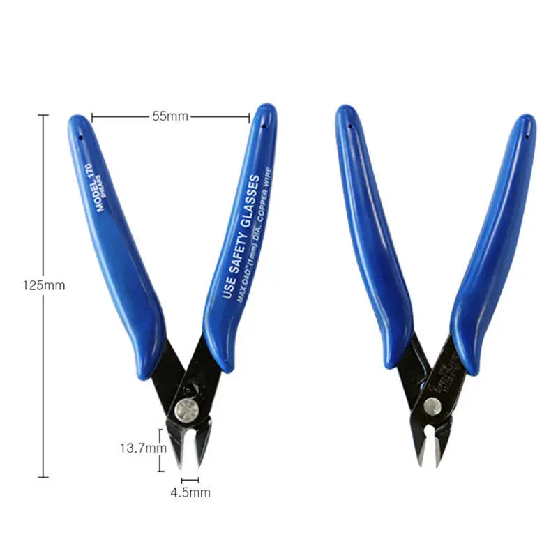 

U.S. US American Plato. PLATO 170 Wishful Clamp DIY Electronic Diagonal Pliers Side Cutting Nippers Wire Cutter Free Shipping