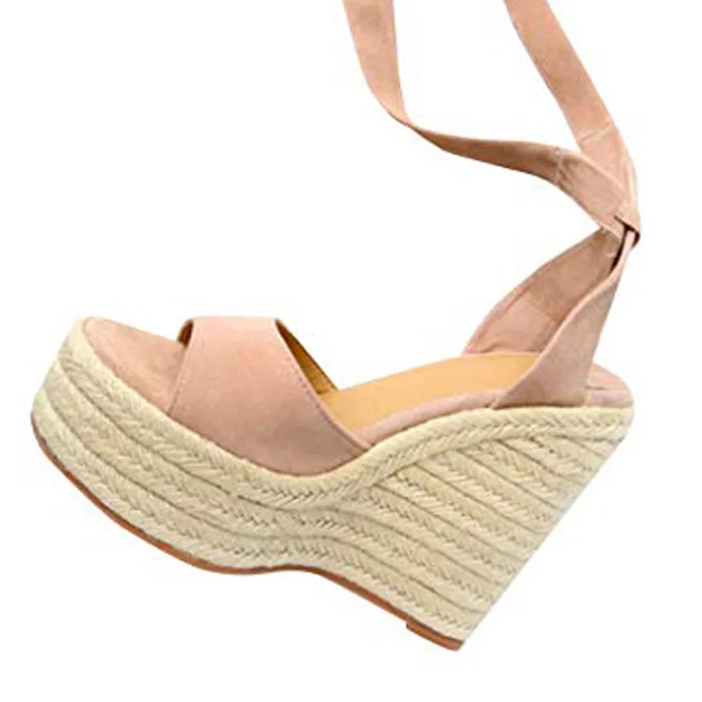 SAGACE/Женская обувь на танкетке с открытым носком Высококачественная пляжная