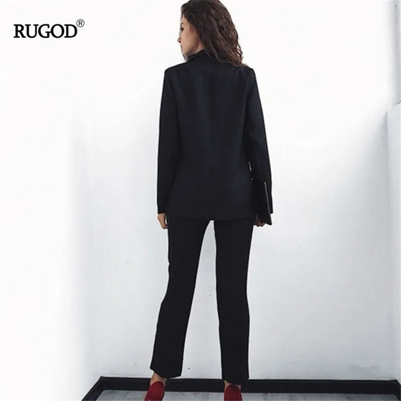 Rugod 2021 красивое и элегантное Офисные женские туфли деловые костюмы для мужчин