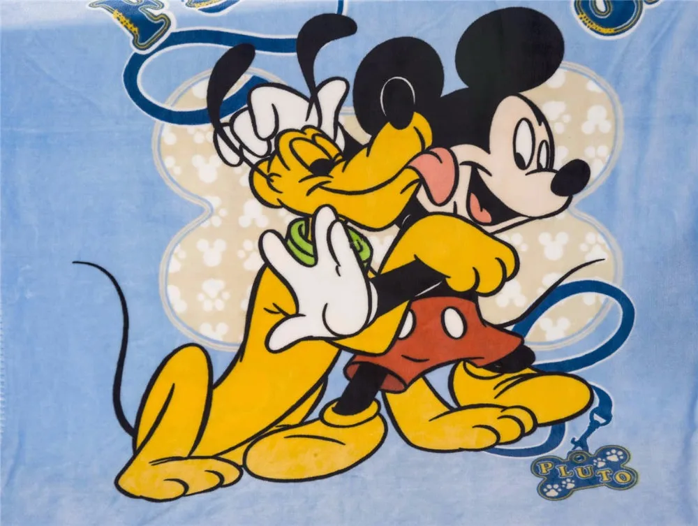 Мультяшное Одеяло 100*140 см disney mickey minnie постельное белье для дивана путешествий