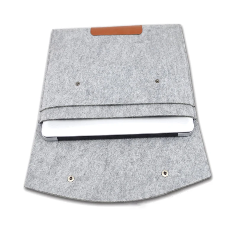 Элегантный Новый чехол-конверт для ноутбука шерстяной фетровый портативный