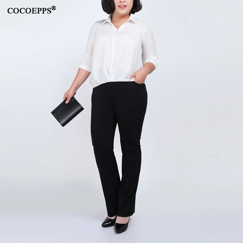 

wide leg pants women Classic pants plus Size leggings trousers for women Large Size Hight waist warm Black Pants Women Clothing