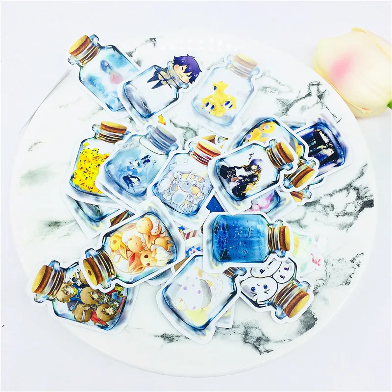 Наклейки с героями мультфильмов 38 шт. наклейки для рукоделия и скрапбукинга