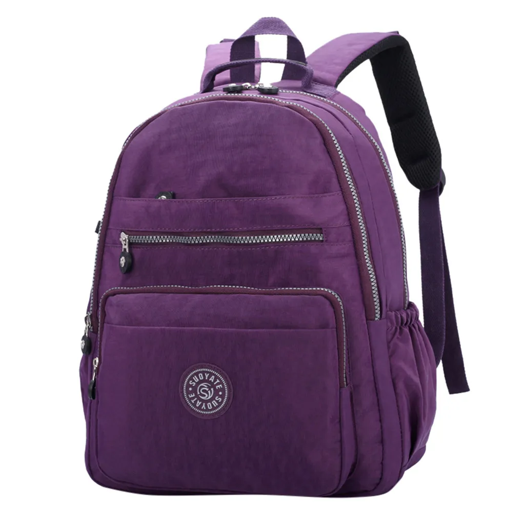 Школьный рюкзак для девочек-подростков Mochila Feminina, женские рюкзаки, нейлоновый водонепроницаемый повседневный рюкзак для ноутбука, женский рюкзак May13