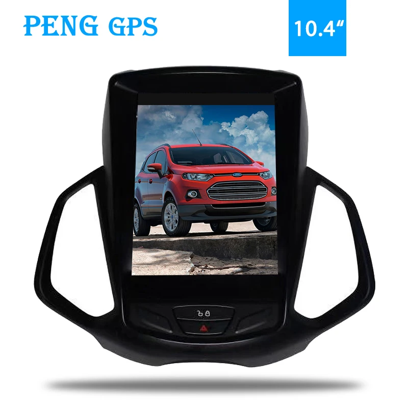 2 + 32 Tesla style вертикальный экран Android 7 1 Автомобильная GPS навигация для FORD EcoSport 2013