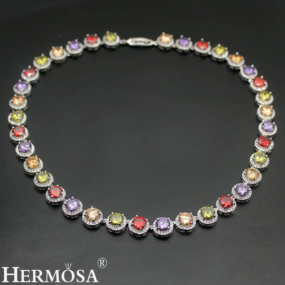 2018 круглый набор ювелирных изделий для женщин натуральный морганит PinkKunzite