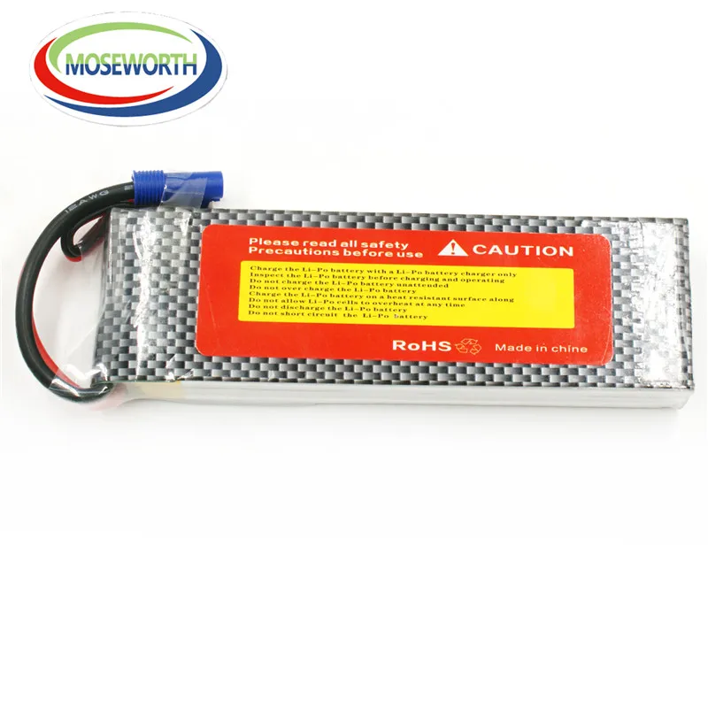 Аккумулятор Lipo 7 4 В 2S 4000 мАч 30C для игрушек с дистанционным управлением Радиоуправляемый Дрон Квадрокоптер