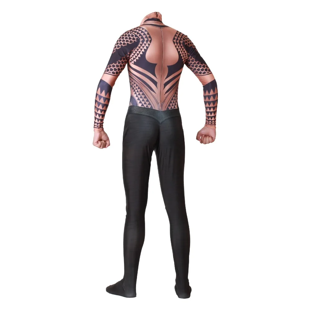 Новый аниме DC comic Aquaman Косплей Костюм Zentai боди костюм комбинезоны|Костюмы из