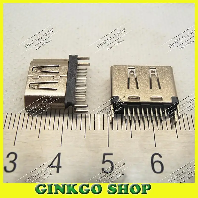 50 шт./лот HDMI совместимый штекер 19pin разъем сокет шина типа|plug connector|plug hdmil connector |