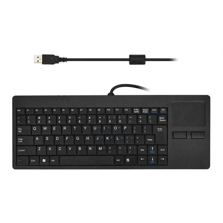 Игровая клавиатура проводная сенсорная с клавиатурой для подключенного к ТВ