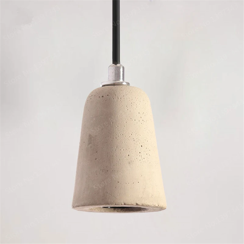 Минималистичный Ретро подвесной светильник в скандинавском стиле бетонный