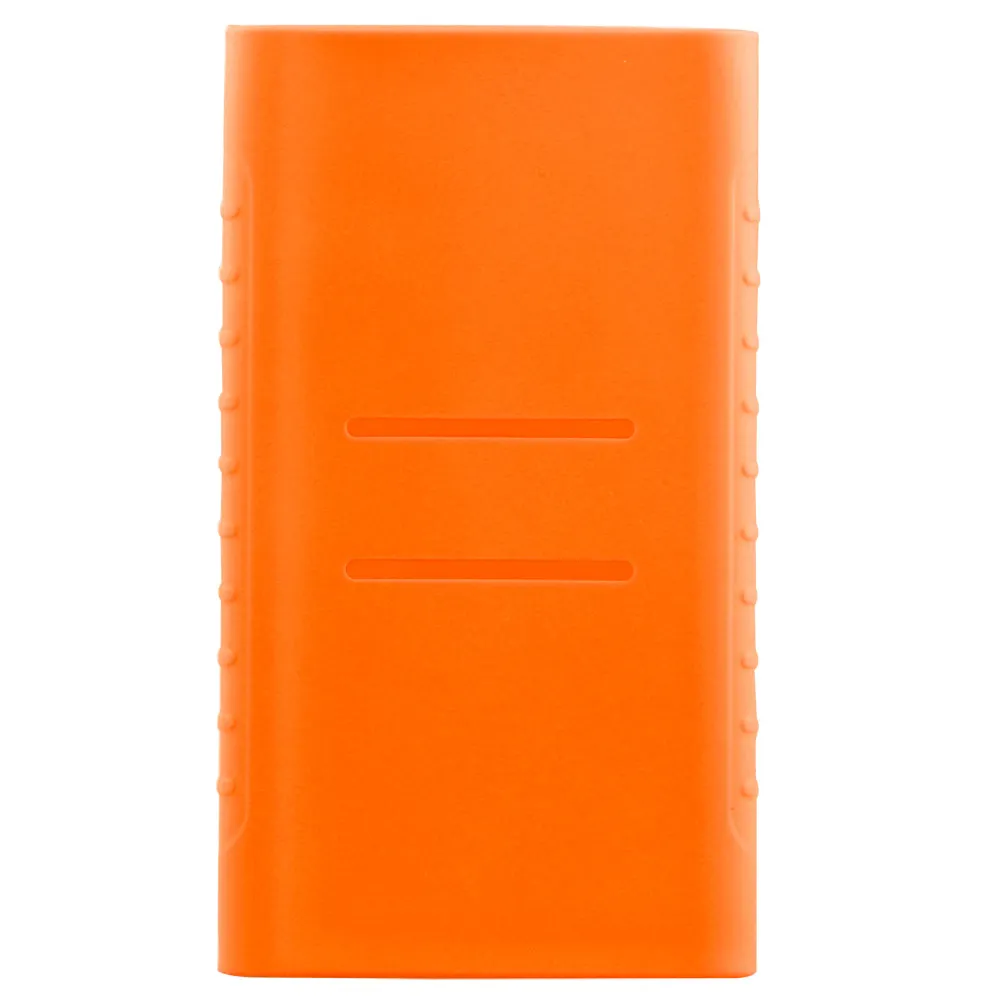 Мягкий силиконовый защитный чехол для Xiaomi power Bank 5000 10000 20000 mAh портативный внешний аккумулятор резиновый корпус