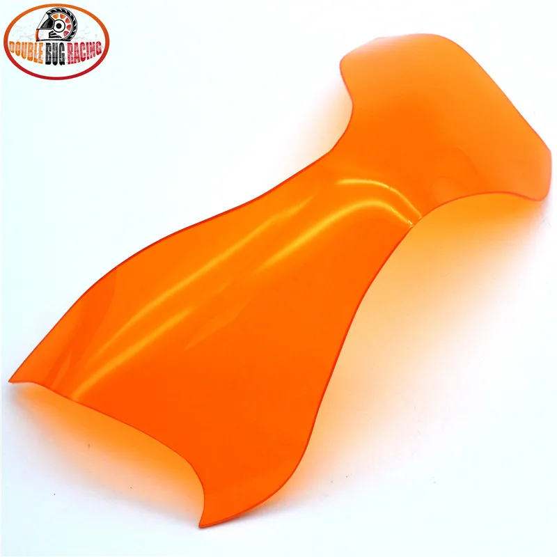 Motorcycle Accessories ABS Headlight Screen Protective Cover Headlamp Shield Fits For Kawasaki Z900 Z 900 - Цвет: orange