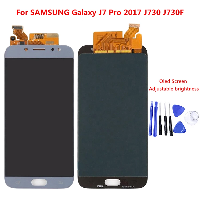 ЖК дисплей и дигитайзер сенсорного экрана в сборе для Samsung Galaxy J730 J7 Pro 2017|lcd display touch