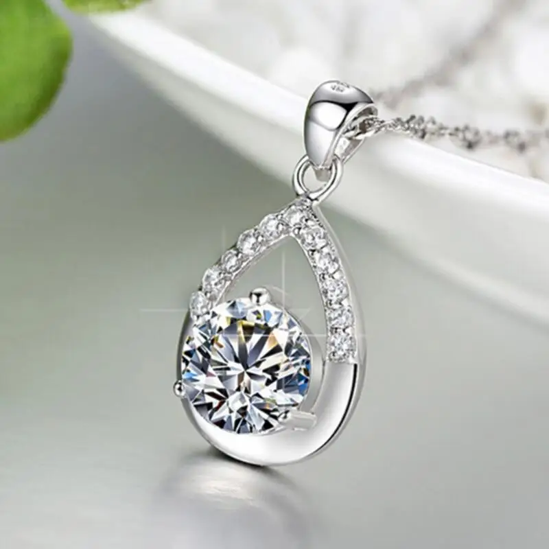 Женское Ожерелье с фиолетовым Цирконом|drop necklace|necklace dropnecklaces for women |