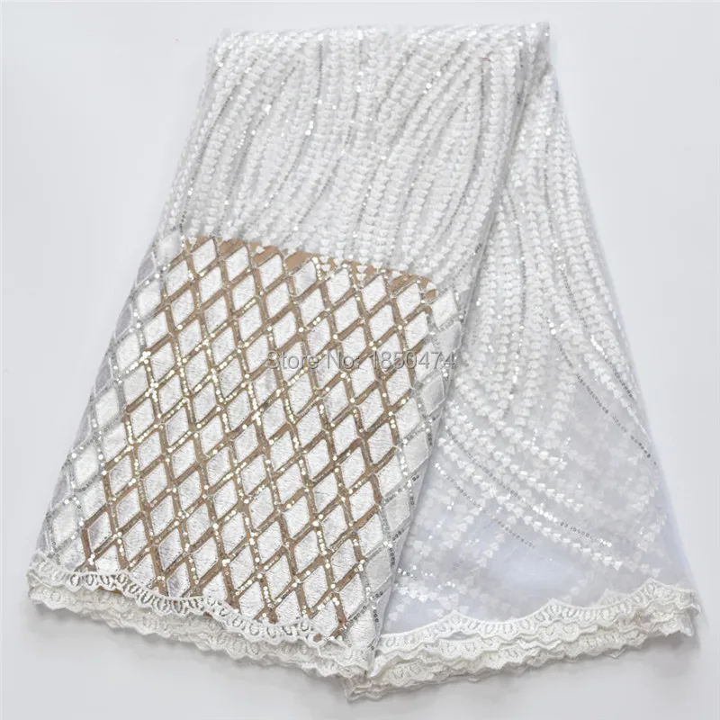 Французская кружевная ткань высокого класса африканские кружева двойная