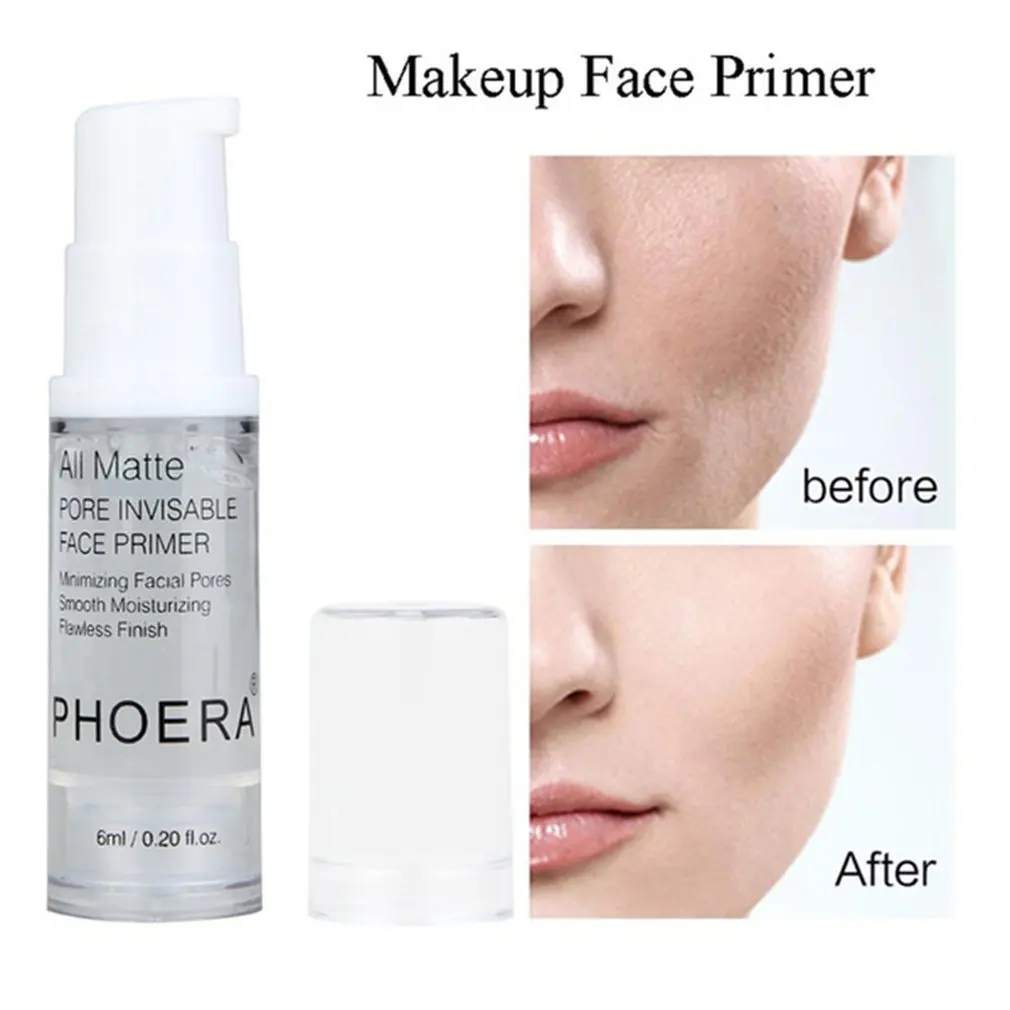 Smooth Skin Breathable Face Makeup Pore Eraser Base Care Primer Isolation moisturizing makeup front milk 6ML | Красота и здоровье