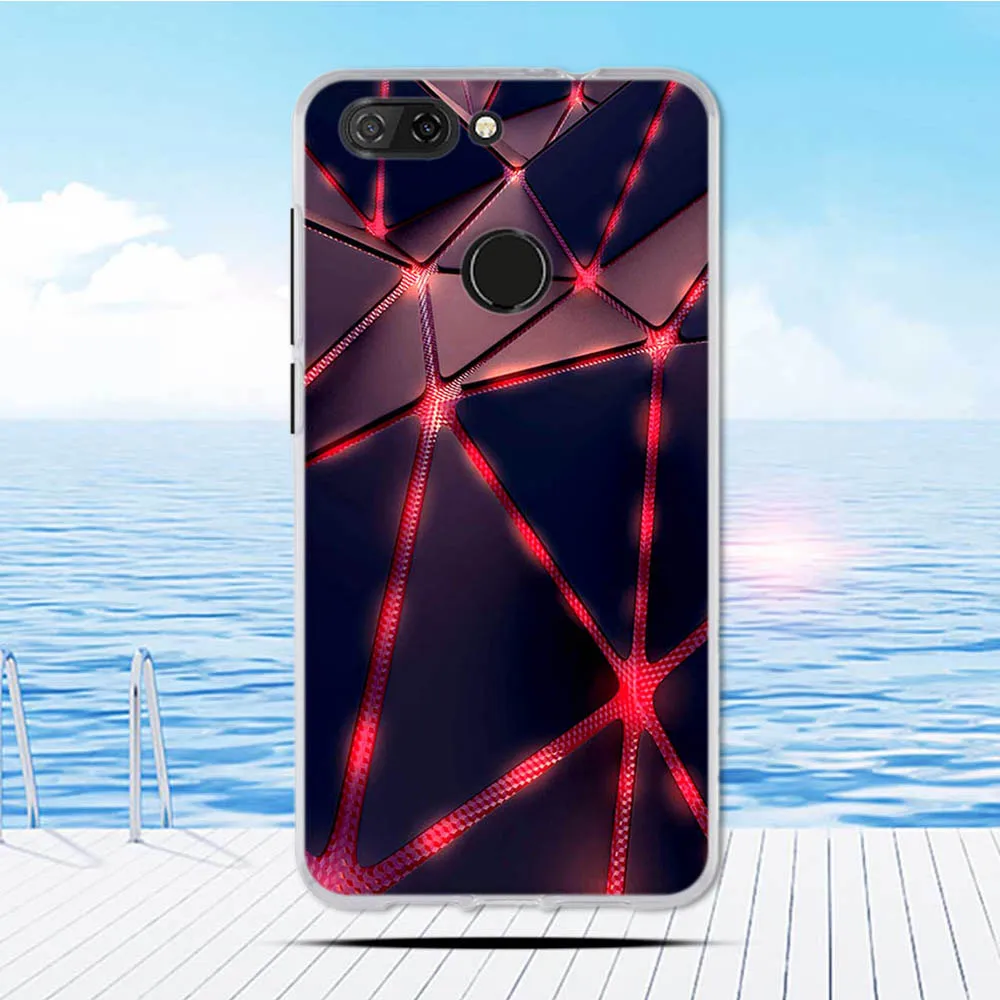for ZTE blade V9 Case Silicon 3D Painting Flower Soft TPU Back Cover Blade Funda Protect Phone Cases Shell | Мобильные телефоны и