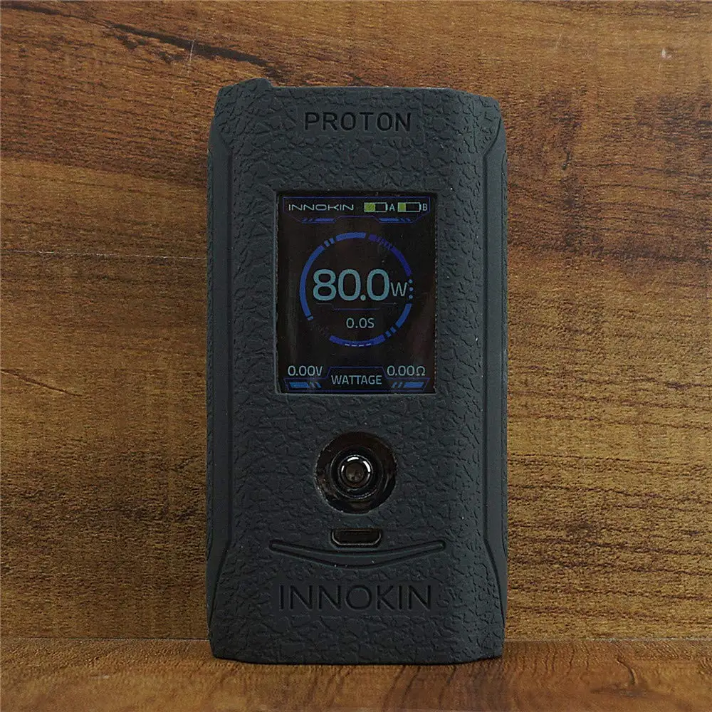 Texture Case for Innokin Proton Scion 2 II Kit 235W Box mod Protective Silicone Cover Skin Sleeve Shield Wrap | Электроника