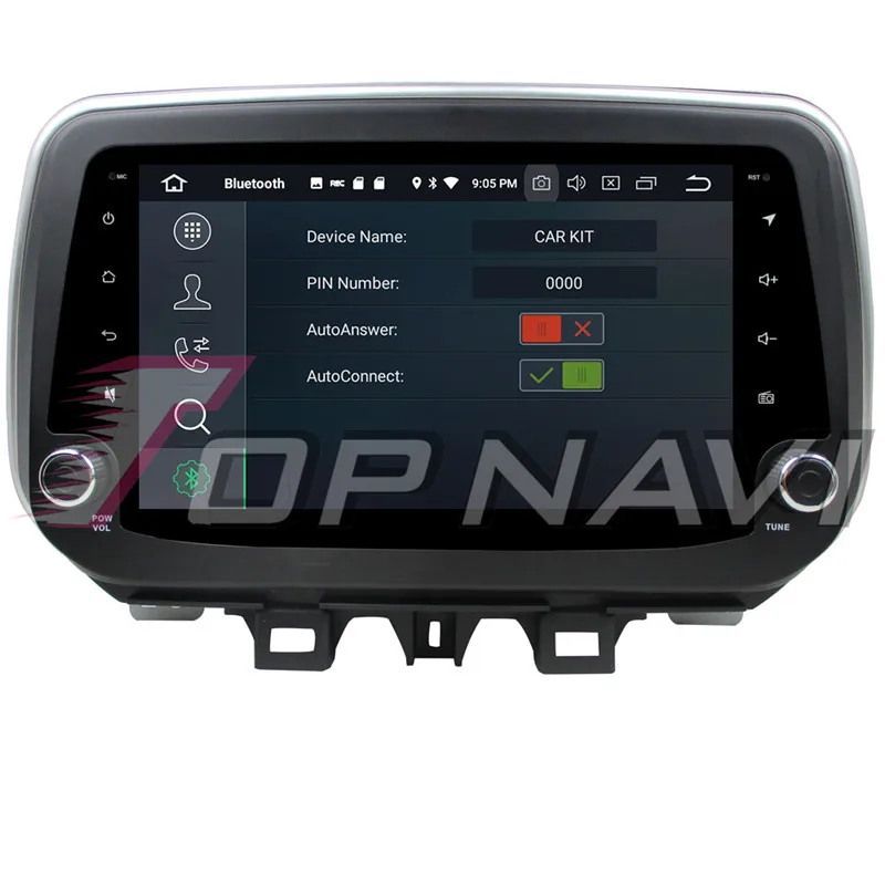 Автомобильный мультимедийный плеер Topnavi Android 8 0 стерео GPS навигация 2 Din без DVD для