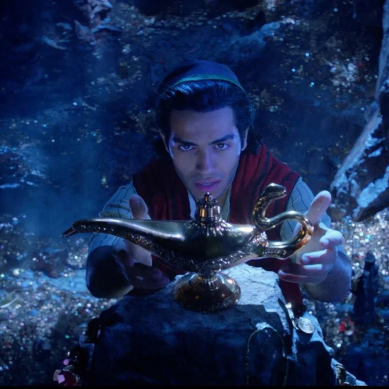 Aladding лампа чокер ожерелье из жемчуга подвеска старинные ювелирные изделия