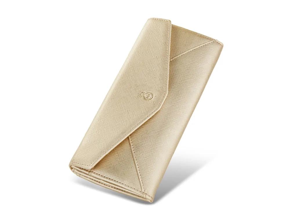 Роскошные женские кошельки из таежной кожи длинный большой Стильный клатч