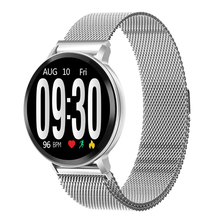 Metal-Silver Умный Браслет ESEED S8, фитнес-трекер, пульсометр, умные часы IP67, водонепроницаемые, для apple, samsung, часы, android, xiaomi band 4 - Цвет: Metal-Silver
