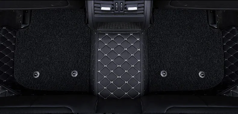Автомобильный Коврик ковров Земле Коврики для vw golf 4 6 7 Гольф gti mk4 mk5 mk7 Гольф 7 touareg tiguan L