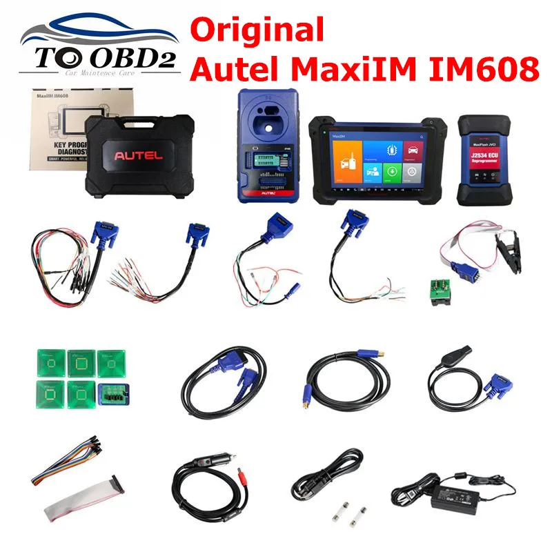 Autel MaxiIM IM608 диагностический инструмент для программирования ключей и кодирования ЭБУ заменяет Auro OtoSys IM600& MX808IM